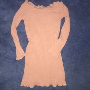Body con mini knit dress